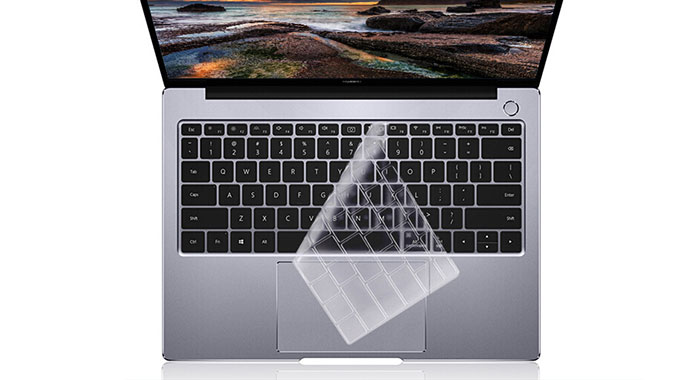 NVV 华为笔记本键盘膜MateBook X 13英寸TPU透明键盘保护膜KW-2