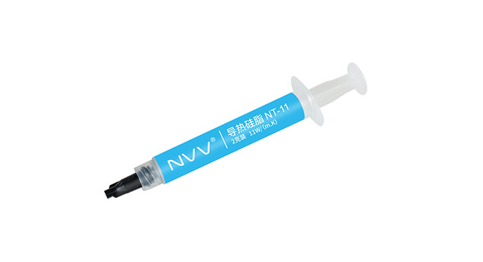 NVV NT-11导热硅脂 显卡cpu散热硅脂硅胶导热膏（导热系数11W/2g装）
