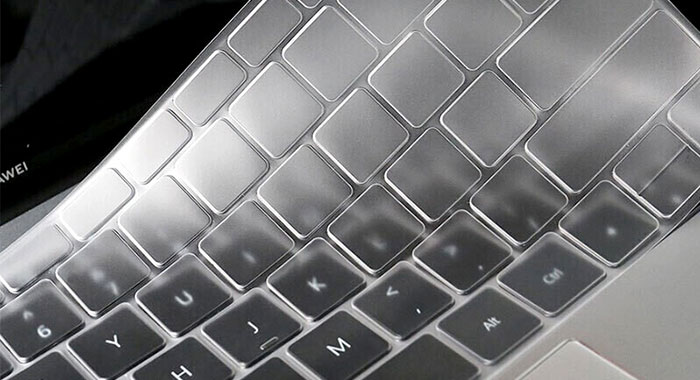 NVV 华为笔记本键盘膜MateBook X 13英寸TPU透明键盘保护膜KW-2