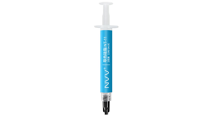 NVV NT-11导热硅脂 显卡cpu散热硅脂硅胶导热膏（导热系数11W/2g装）