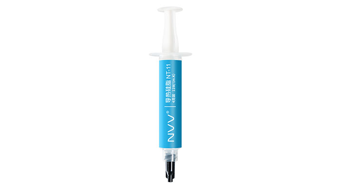 NVV NT-11导热硅脂 显卡cpu散热硅脂硅胶导热膏（导热系数11W/4g装）