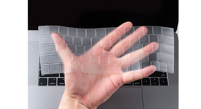 NVV 苹果笔记本MacBook Pro键盘膜 新款13/15英寸touch bar型号超薄透光保护贴膜KA-4