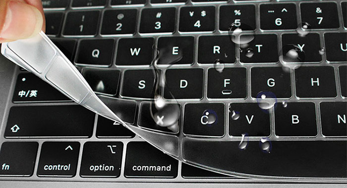 NVV 苹果笔记本MacBook Air键盘膜 2018款13.3英寸(A1932)全透明超薄TPU保护贴KA-5