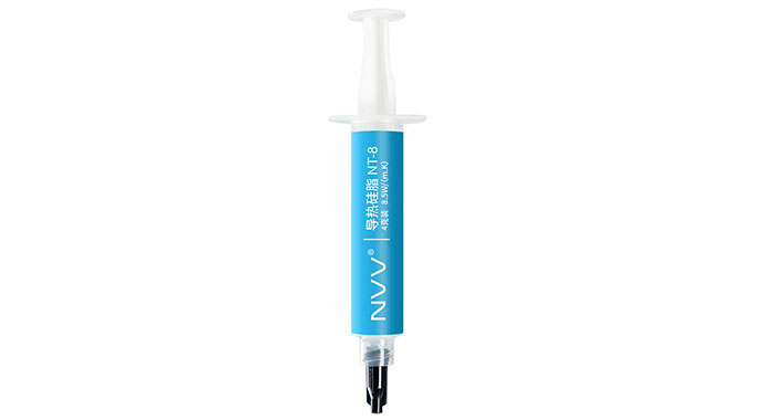 NVV NT-8导热硅脂 显卡cpu散热硅脂硅胶导热膏（导热系数8.5W/4g装）