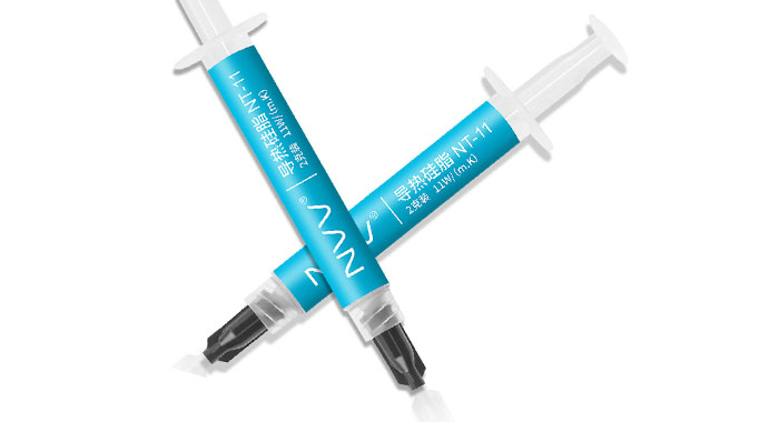 NVV NT-11导热硅脂 显卡cpu散热硅脂硅胶导热膏（导热系数11W/2g装）