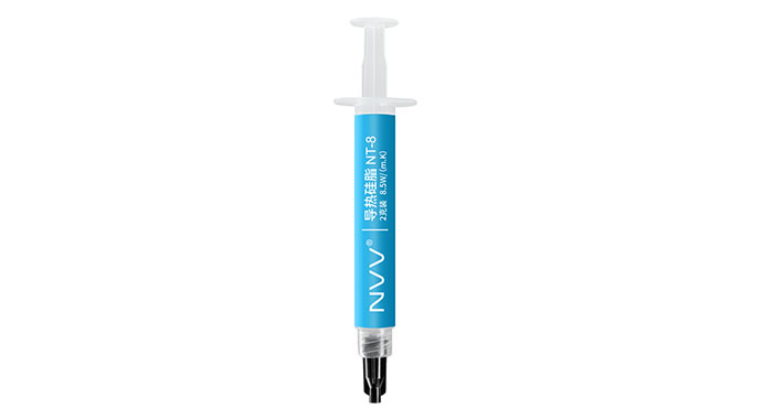 NVV NT-8导热硅脂 显卡cpu散热硅脂硅胶导热膏（导热系数8.5W/2g装）