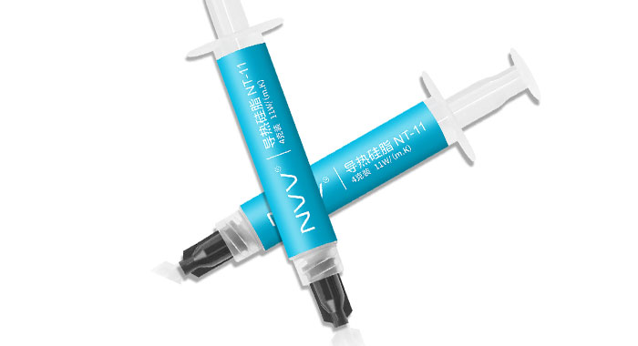 NVV NT-11导热硅脂 显卡cpu散热硅脂硅胶导热膏（导热系数11W/4g装）