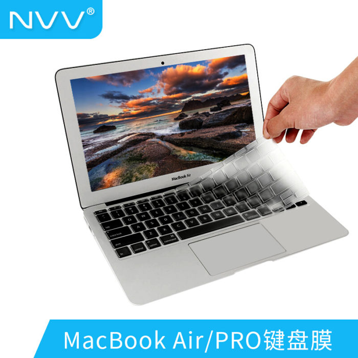 NVV KA-3 苹果笔记本MacBook键盘膜Air/Pro 13.3/15英寸全透明超薄TPU保护贴