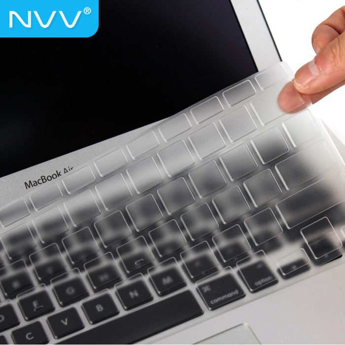 NVV KA-3 苹果笔记本MacBook键盘膜Air/Pro 13.3/15英寸全透明超薄TPU保护贴