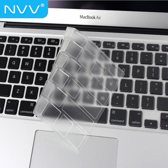 NVV KA-3 苹果笔记本MacBook键盘膜Air/Pro 13.3/15英寸全透明超薄TPU保护贴