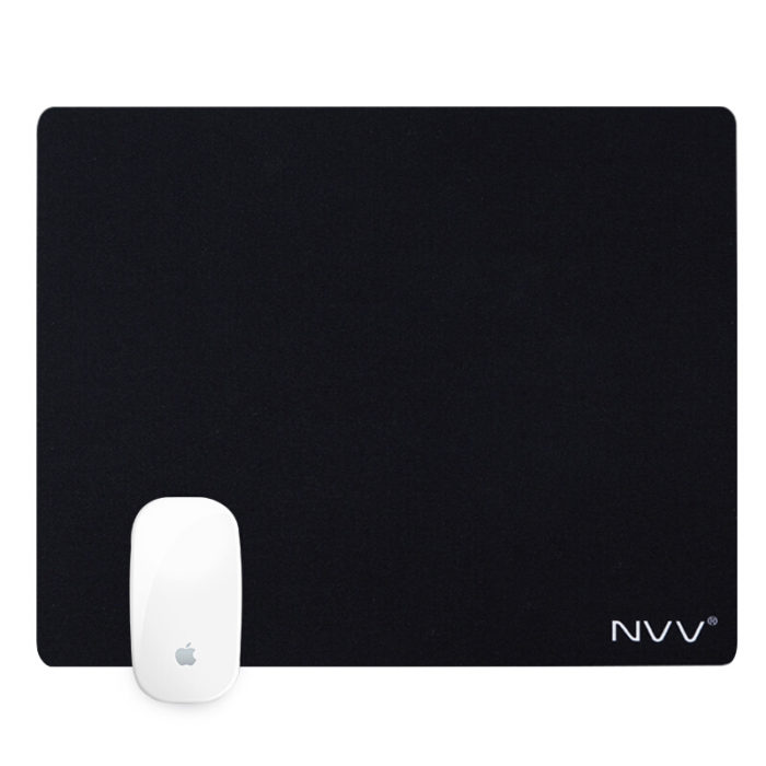 NVV（M1L）舒适耐磨橡胶鼠标垫（大号） 办公游戏电竞鼠标垫 黑色