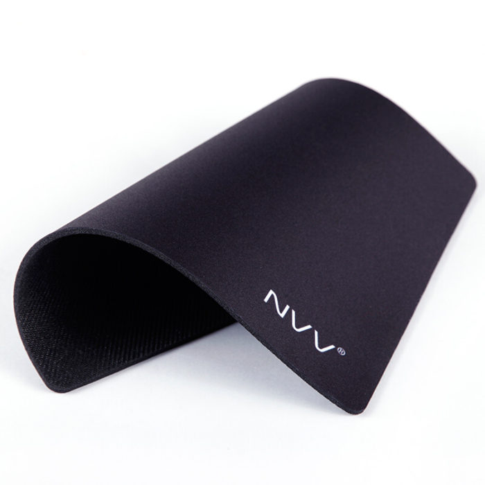 NVV（M1L）舒适耐磨橡胶鼠标垫（大号） 办公游戏电竞鼠标垫 黑色