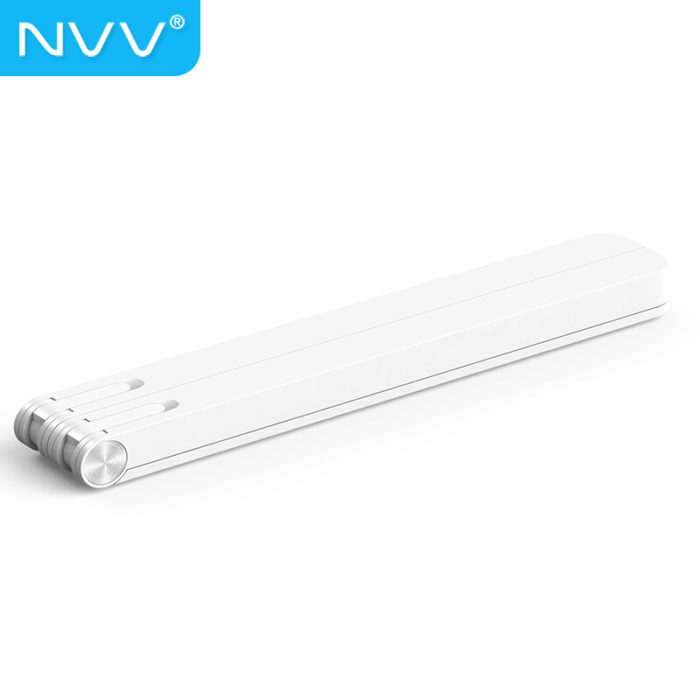 NVV NP-2H典雅白 笔记本支架电脑支架散热架 升降折叠便携增高架子架托手提华为苹果macbook桌面办公底座