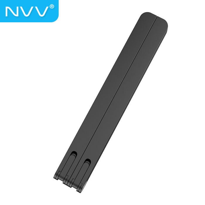 NVV NP-2H经典黑 笔记本支架电脑支架散热架 升降折叠便携增高架子架托手提华为苹果macbook桌面办公底座