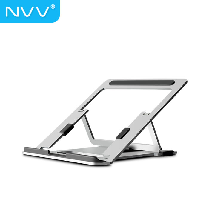 NVV NP-5H 笔记本支架电脑支架散热架手提电脑架托升降折叠便携增高架子联想华为苹果macbook铝合金办公底座