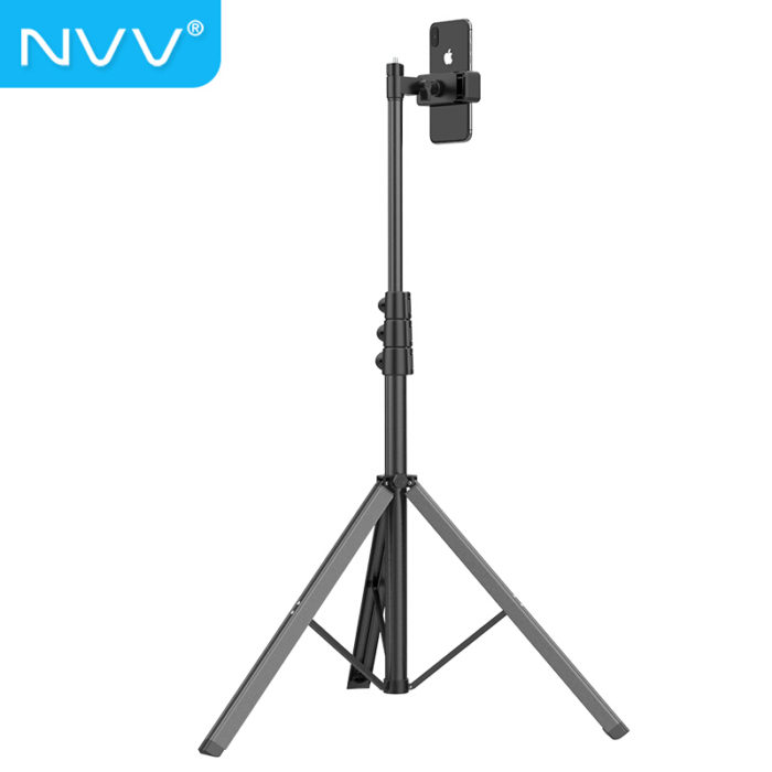 NVV NS-12 手机直播支架 手机三脚架无线蓝牙户外远程遥控拍照短视频主播网红抖音神器网课便携落地三角架