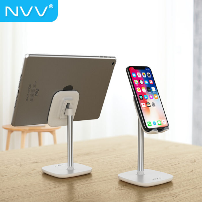NVV NS-1H 手机支架桌面 ipad平板电脑懒人支架折叠便携床头支撑架网课直播手机座 通用华为switch游戏机
