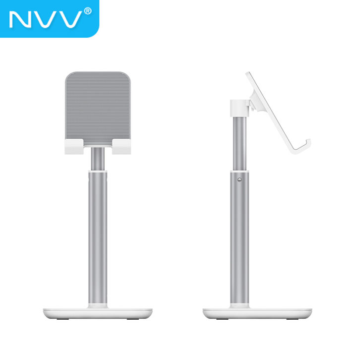 NVV NS-2S 手机支架桌面 ipad平板电脑懒人支架网课直播抖音网红床头支撑架子追剧可升降手机座 通用苹果华为