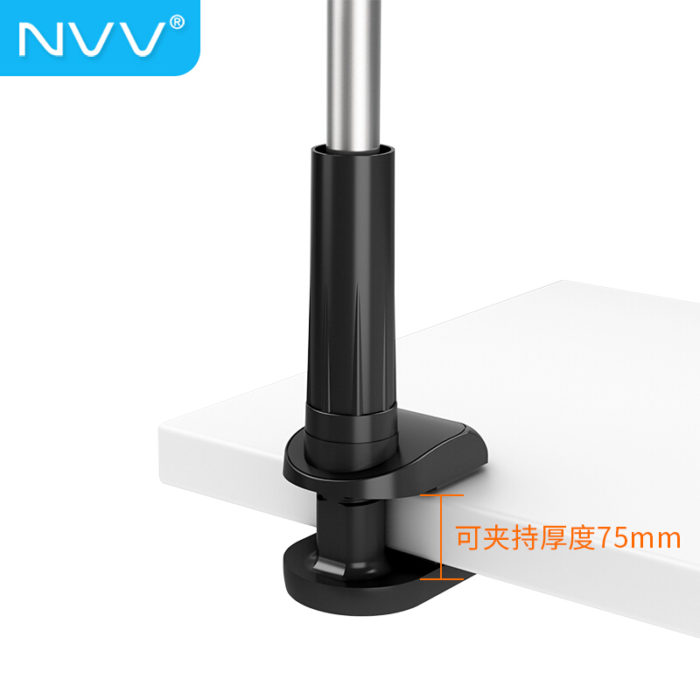NVV NS-3S 手机平板支架 床头懒人支架 ipad看电视多功能调节桌面直播床上夹子支撑架 通用苹果华为小米