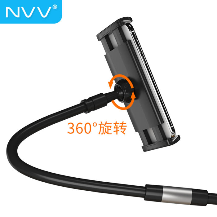 NVV NS-3S 手机平板支架 床头懒人支架 ipad看电视多功能调节桌面直播床上夹子支撑架 通用苹果华为小米