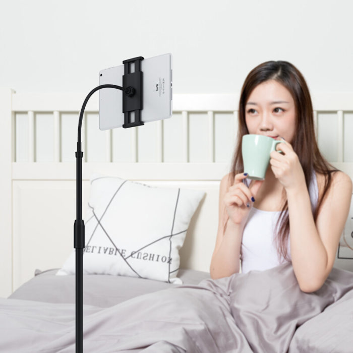 NVV NS-5 手机支架落地 ipad平板支架床头懒人支架三脚架直播网课跑步机抖音自拍拍照拍摄支撑架子苹果华为