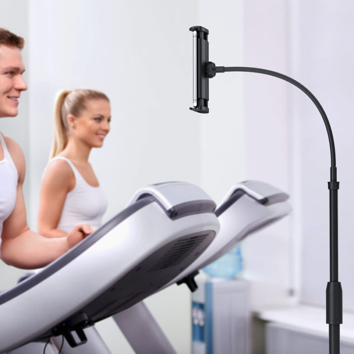 NVV NS-5 手机支架落地 ipad平板支架床头懒人支架三脚架直播网课跑步机抖音自拍拍照拍摄支撑架子苹果华为