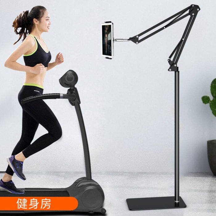 NVV NS-6X 手机支架落地 ipad平板支架床头床上懒人支架网课直播拍摄拍照自拍可俯拍跑步机支撑架子苹果华为