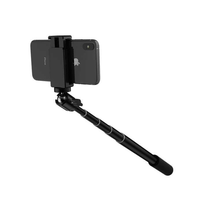 NVV NS-9 手机直播支架自拍杆三脚架无线蓝牙拍照短视频主播抖音神器网课桌面俯拍户外落地三角架小巧便携