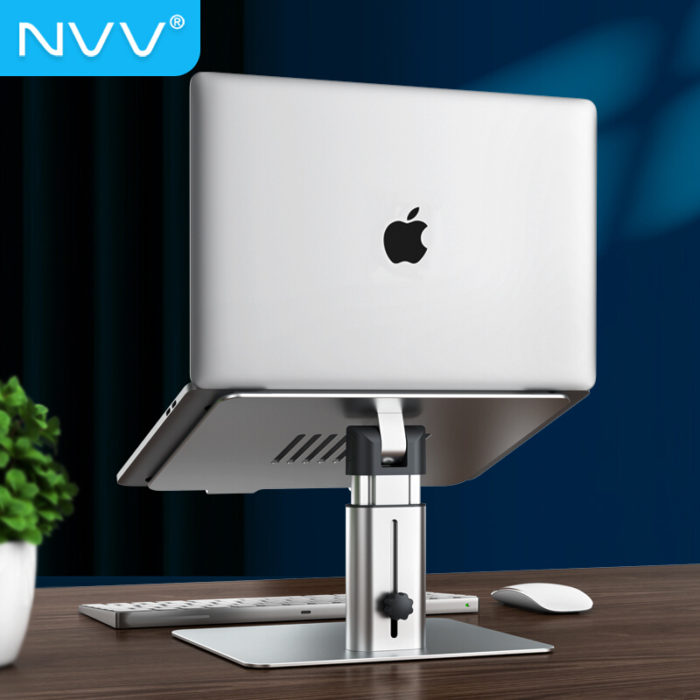 NVV 笔记本电脑支架升降散热器铝合金抬高增高架子NP-10S