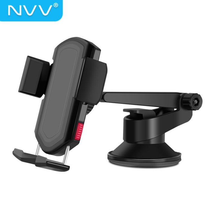 NVV 车载手机支架 吸盘式汽车导航支架大货车车用中控台汽车用品前挡玻璃固定架手机座NQ-3S