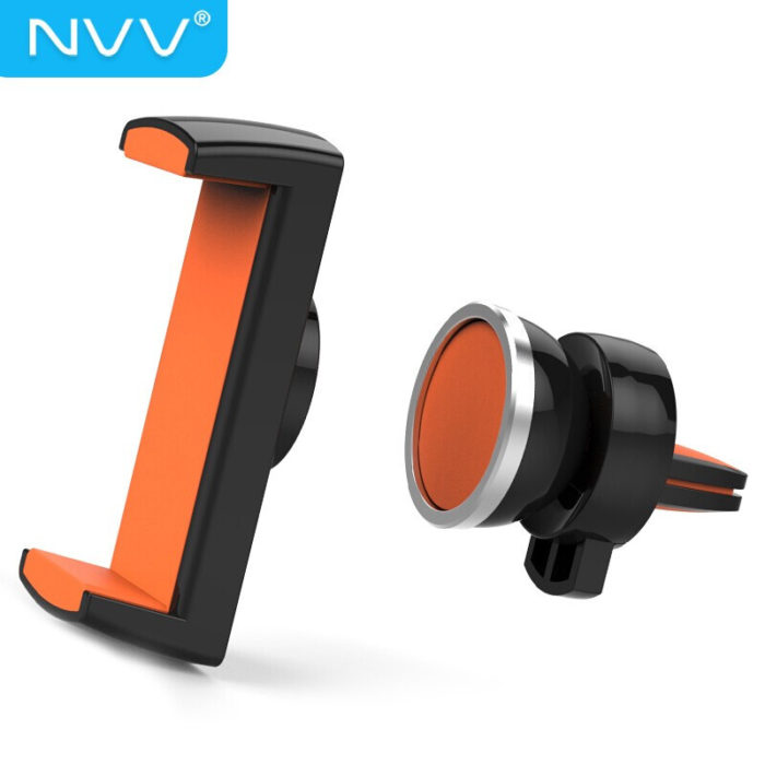 NVV 车载手机支架出风口 汽车导航支架磁吸磁铁车用汽车用品通用华为小米苹果手机座NQ-5