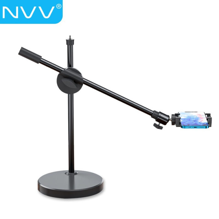 NVV手机俯拍桌面直播支架拍视频录网课钢琴课书法绘画美食拍摄支撑架NS-3P