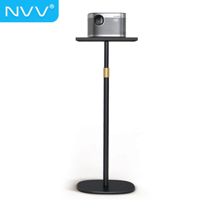 NVV 投影仪支架 落地支架微型投影机架子 带托盘可伸缩 通用极米米家坚果爱普生明基大眼瞪当贝等品牌NY-4S